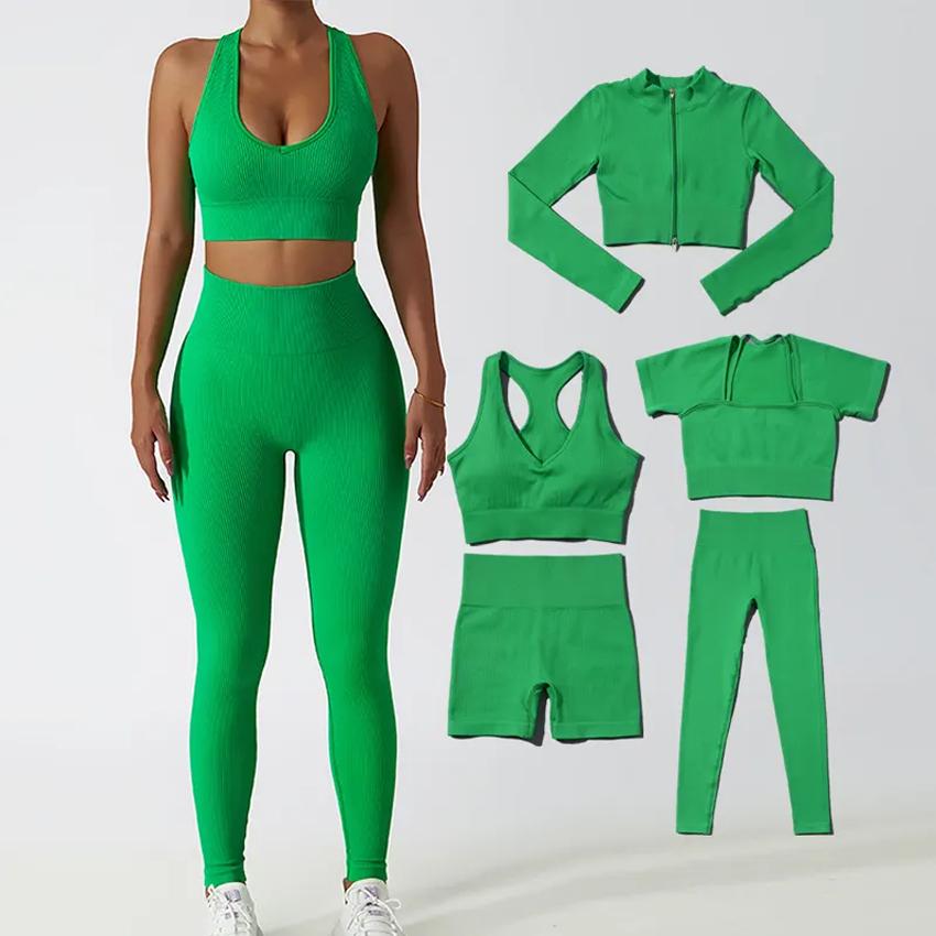 Matching Ribbed workout sets – Wallace Athletics